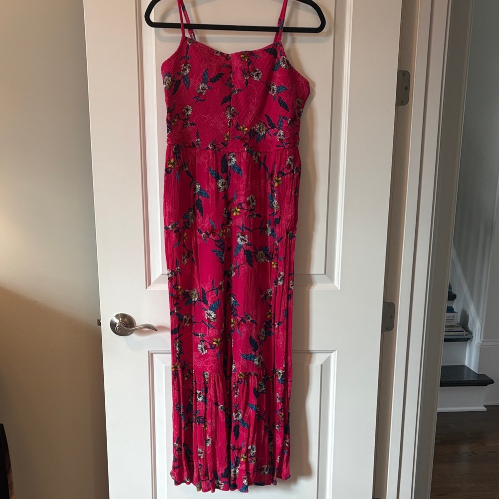 Jessica Simpson Floral Pink jumpsuit